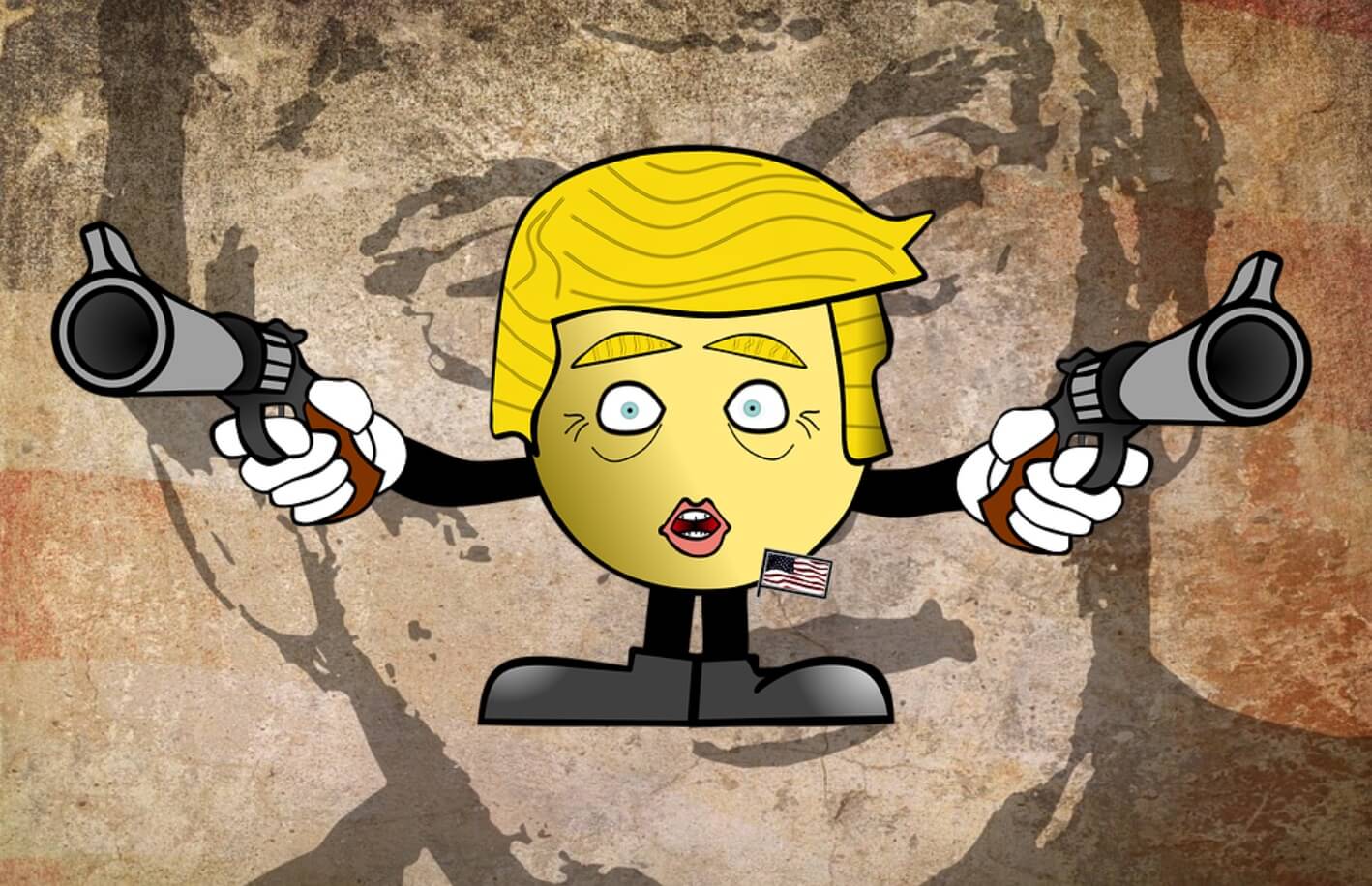 Trump gun